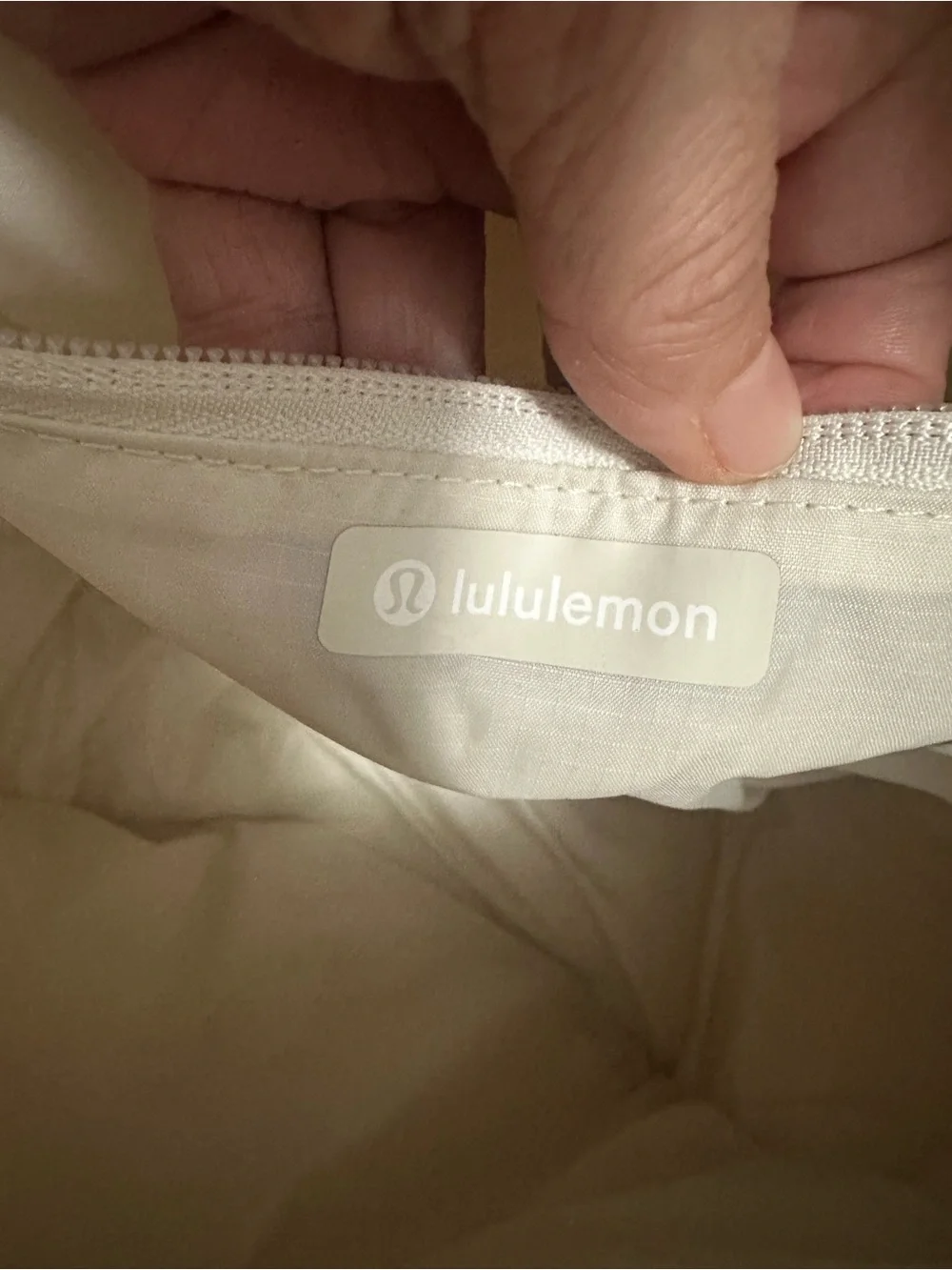 lululemon athletica White Athletic Racket Bag DESIGNED FOR TENNIS